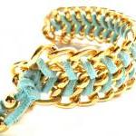 Chunky Gold Chain Mint Che..